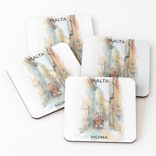 Item preview, Charming Streets of Mdina, Malta with name designed and sold by clausbjoern.