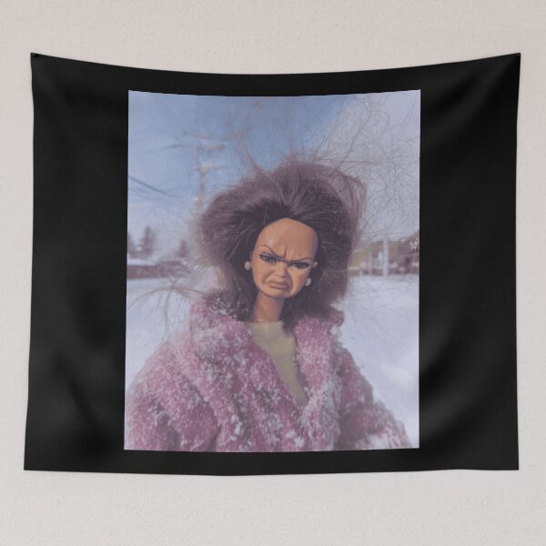 Item preview, Angry Doll Mood Unhinged Aesthetic Funny Meme Classic T-Shirt designed and sold by Qwertycraftd.