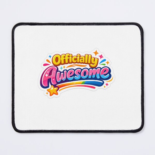 Item preview, Officially Awesome Fun Celebration Sticker designed and sold by MKreative Studio.