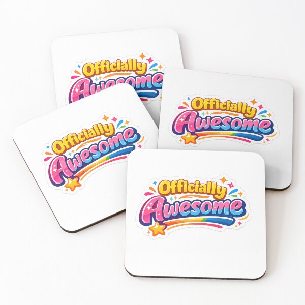 Item preview, Officially Awesome Fun Celebration Sticker designed and sold by MKreative Studio.