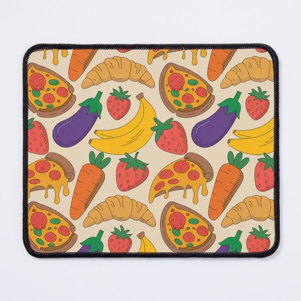Item preview, Playful Pizza Fruits & Veggies Seamless Pattern designed and sold by Midnight Veil Designs.