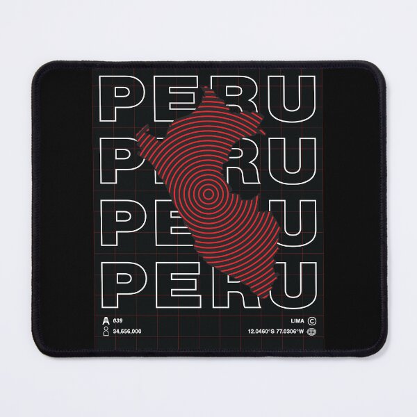 Item preview, Peru Minimal Map designed and sold by Atlas-Array.
