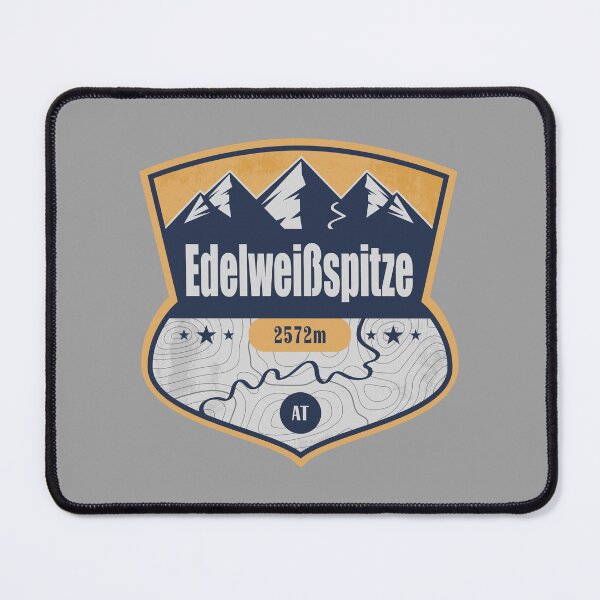 Item preview, Edelweißspitze Austria Alpine Road Badge designed and sold by CynthiaGraphics.