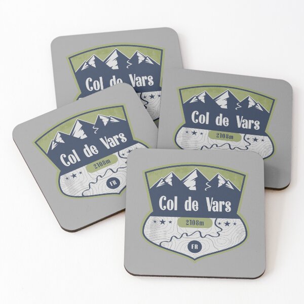 Item preview, Col de Vars France Alps Road Badge designed and sold by CynthiaGraphics.