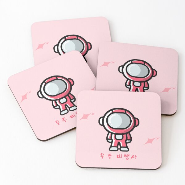 Item preview, Red Astronaut Korean designed and sold by DJCartoonDesigns.