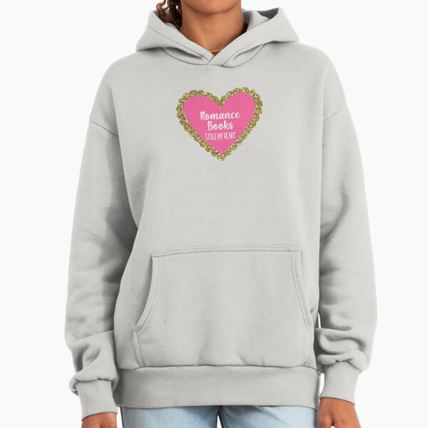 Romance Books Stole My Heart Premium Oversized Hoodie