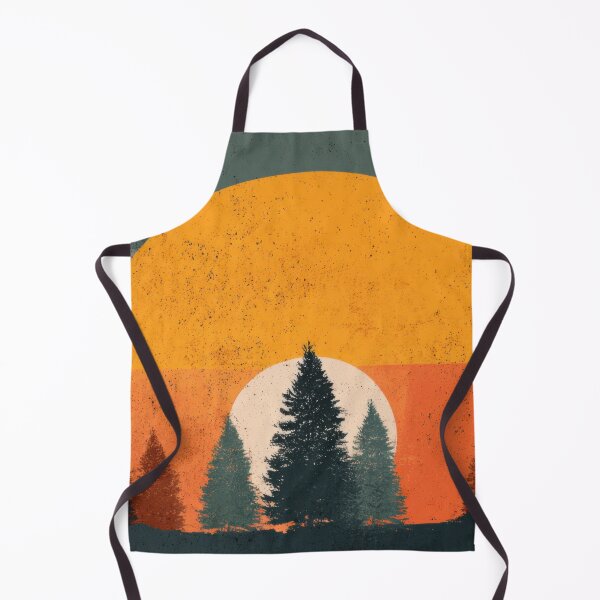 Item preview, Colorful sunset over a forest scene designed and sold by anytka.
