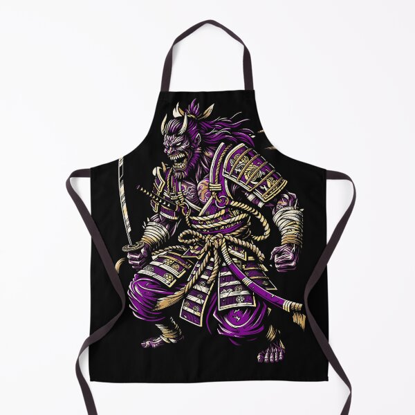 Item preview, Oni Samurai Warrior – Japanese Demon Ronin Illustration designed and sold by onlin3boutiqu3.
