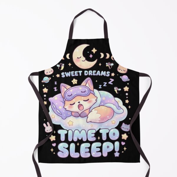 Item preview, Kawaii Sleeping Fox - Sweet Dreams Pastel Aesthetic Art designed and sold by Wear Sculpt.