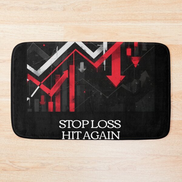 Item preview, Stop Loss Hit Again Funny Trading Shirt Forex Crypto Trader Humor designed and sold by AIKNOCKTECK.