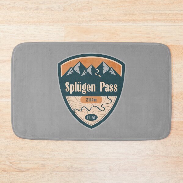 Item preview, Splugen Pass Alpine Road Badge designed and sold by CynthiaGraphics.
