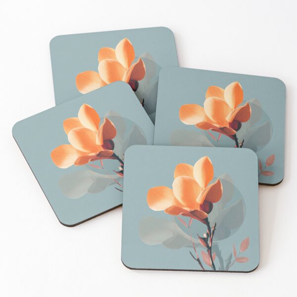 Item preview, Bright orange flower stands tall designed and sold by anytka.