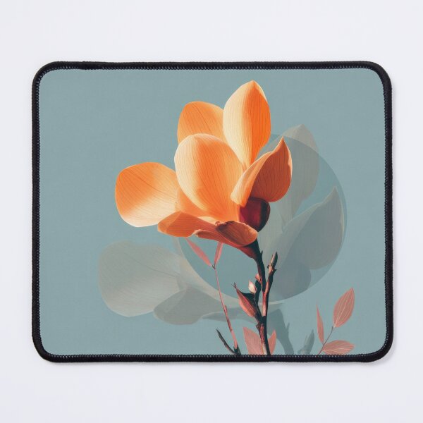 Item preview, Bright orange flower stands tall designed and sold by anytka.