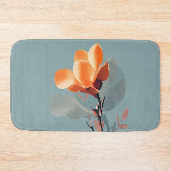 Item preview, Bright orange flower stands tall designed and sold by anytka.