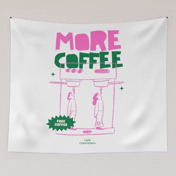 Item preview, More coffee designed and sold by Magole Art.