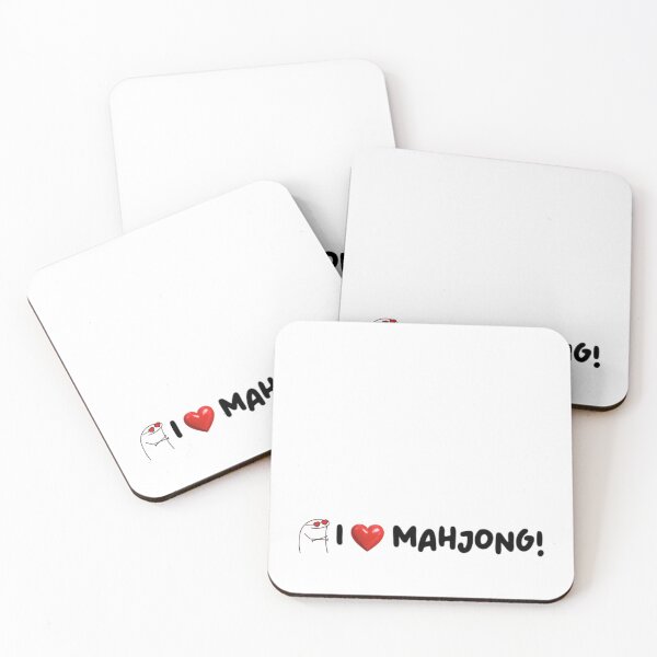 Item preview, I Love Mahjong! designed and sold by Nicole DeAngelis Art .