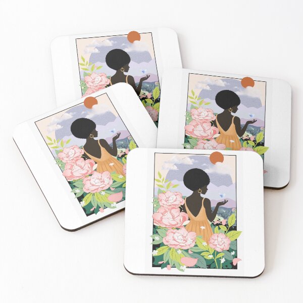 Item preview, Floral Elegance at Dusk designed and sold by Noir Lys.