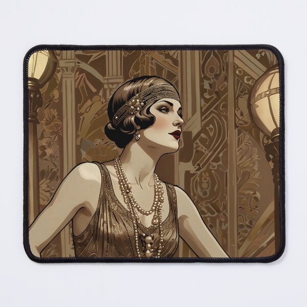 Item preview, Vintage 1920s Flapper Art designed and sold by Glitchart66.