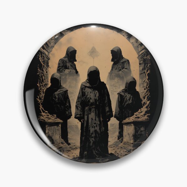 Item preview, The Silent Brotherhood: Ancient Gothic Cult Art designed and sold by MorbidDreams.
