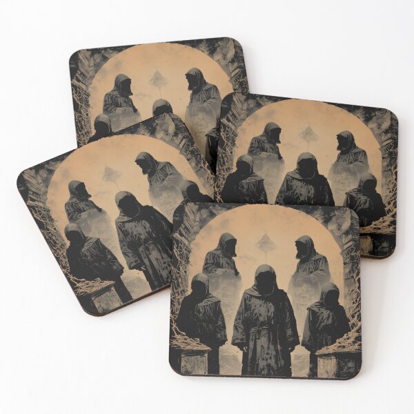 Item preview, The Silent Brotherhood: Ancient Gothic Cult Art designed and sold by MorbidDreams.
