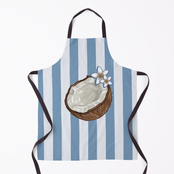 Item preview, Coconut Illustration with little flowers designed and sold by joleyjl.