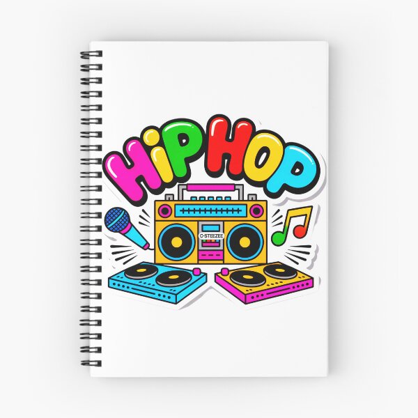 Item preview, Colorful Old School Hip Hop designed and sold by SteezeeStore.