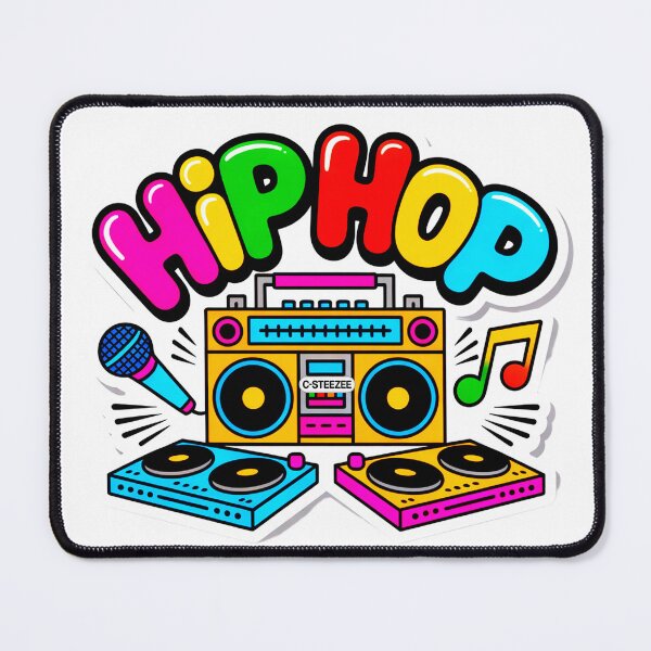 Item preview, Colorful Old School Hip Hop designed and sold by SteezeeStore.