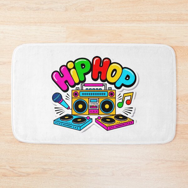 Item preview, Colorful Old School Hip Hop designed and sold by SteezeeStore.