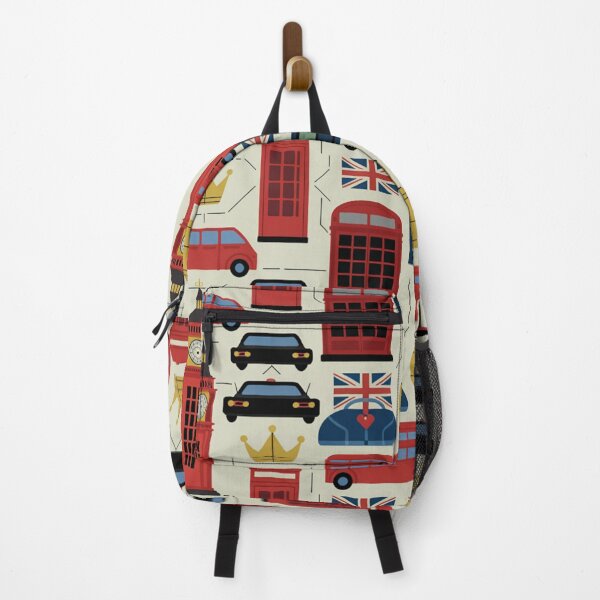 Item preview, Iconic London Symbols Seamless Pattern designed and sold by Midnight Veil Designs.