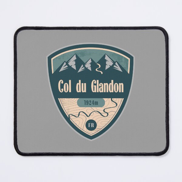 Item preview, Col du Glandon France Alps Road Badge designed and sold by CynthiaGraphics.