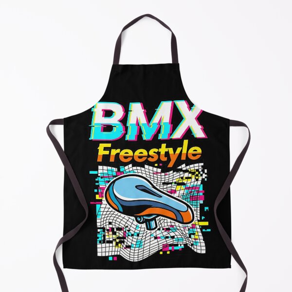 Item preview, Vaporwave Glitch Aesthetic BMX Freestyle Retro Bike Seat designed and sold by Tong4130.