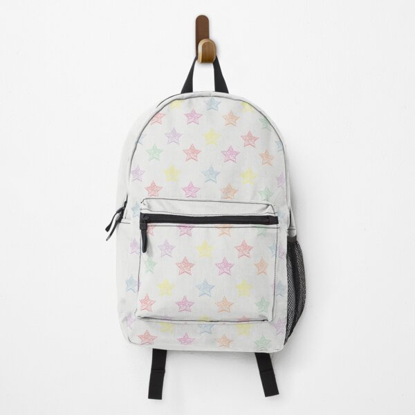 Item preview, Sketchy Candy Rainbow Stars - Opal White designed and sold by Daniel Bevis Design.