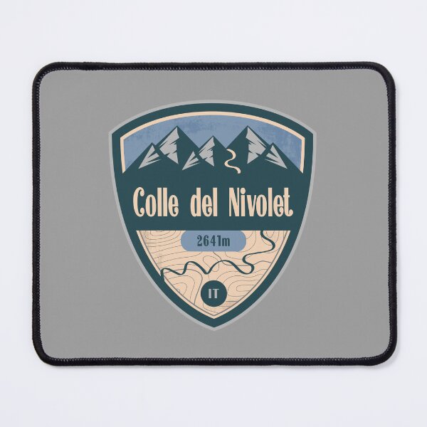 Item preview, Nivolet Pass Italy Alpine Road Badge designed and sold by CynthiaGraphics.