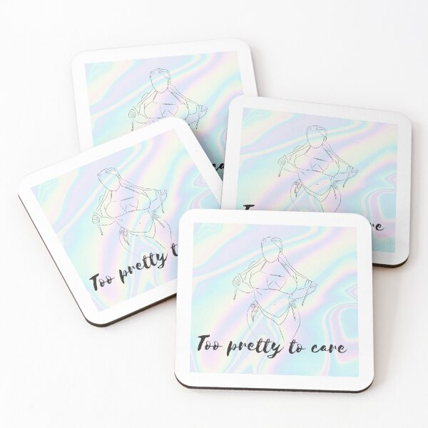 Item preview, Too Pretty To Care Summer Girl Aesthetic Design designed and sold by trelykreativ.