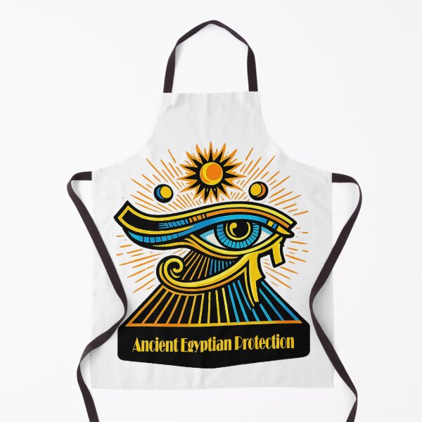 Item preview, Sacred Eye of Horus with Ankh – Ancient Egyptian Protection Symbol designed and sold by GulfSignature.