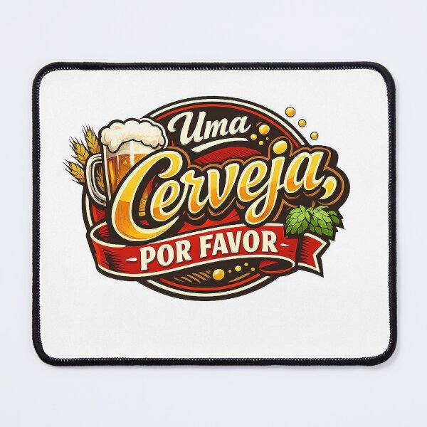Item preview, Uma cerveja por favor designed and sold by gorgeousmerch.
