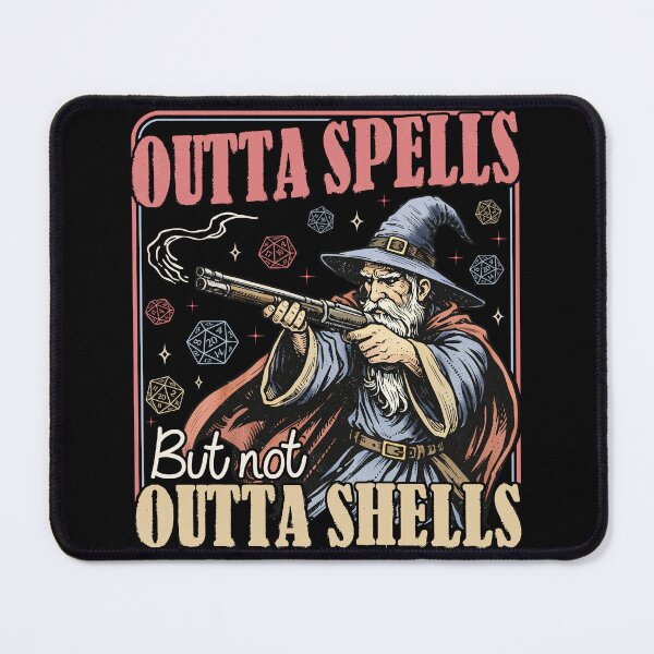 Item preview, Outta Spells But Not Outta Shells designed and sold by twindragonthreads.
