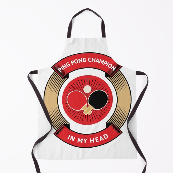 Item preview, Ping Pong Champion In My Head T-Shirt - Funny Table Tennis Humor Gift designed and sold by OhMyPingCo.