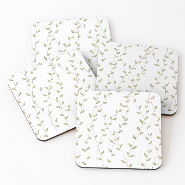 Item preview, Delicate Olive Leaf Vines Pattern designed and sold by blankTeeShirt.