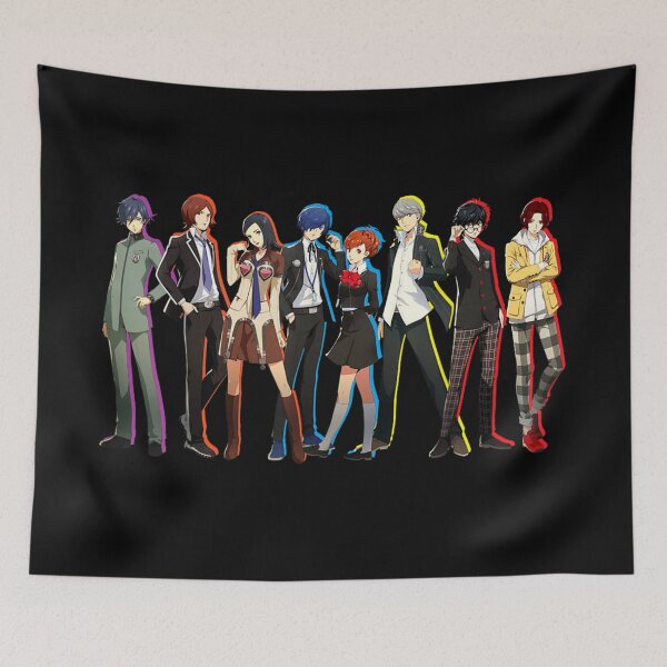 Item preview, Persona Series All Protagonists Group Portrait Persona 3 4 5 Royal Reload designed and sold by GalenoHenley.