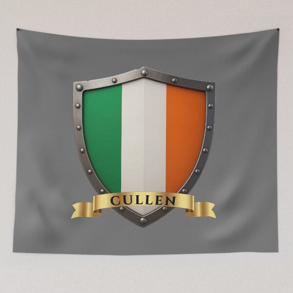 Item preview, Cullen Ireland Heraldic Name Shield designed and sold by Highlandkings.