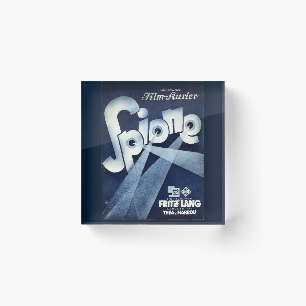 Item preview, Spione directed by Fritz Lang - vintage film poster designed and sold by Grand Illusions.