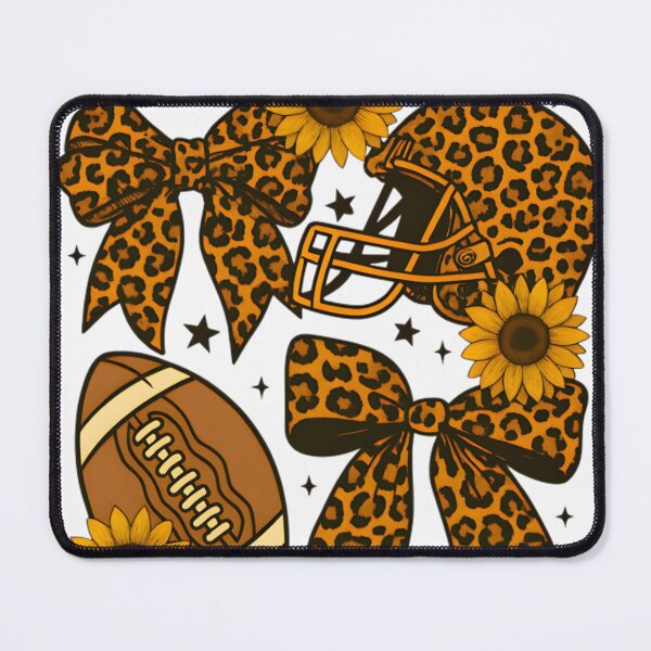 Item preview, Touchdown Football Sunflower Bow Cute Game Day Design designed and sold by Ojubilu.