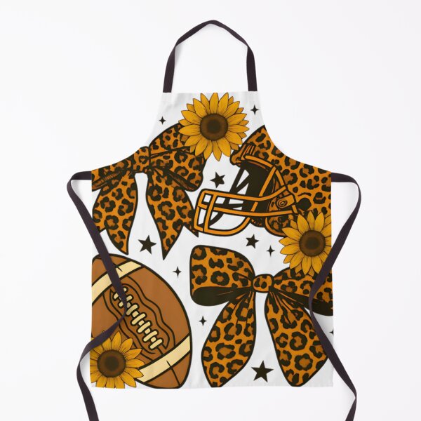 Item preview, Touchdown Football Sunflower Bow Cute Game Day Design designed and sold by Ojubilu.