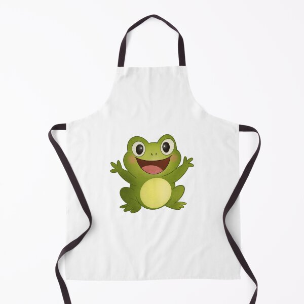 Item preview, Happy Cute Frog Cartoon Character designed and sold by Pryhozha.