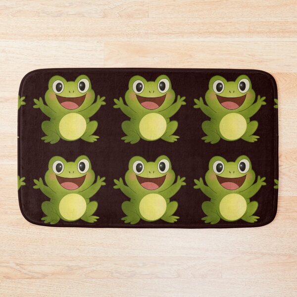 Item preview, Happy Cute Frog Cartoon Character designed and sold by Pryhozha.