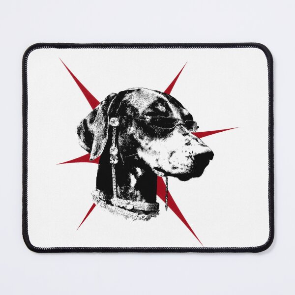 Item preview, Dog With Red Star designed and sold by FarieArt.
