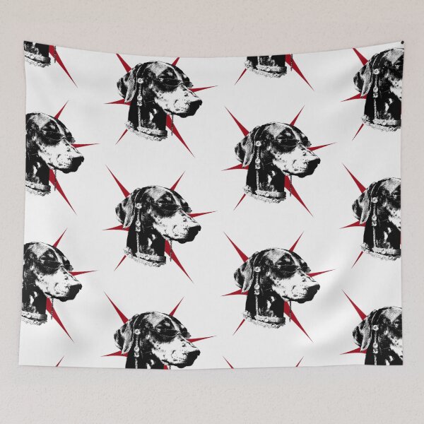 Item preview, Dog With Red Star designed and sold by FarieArt.