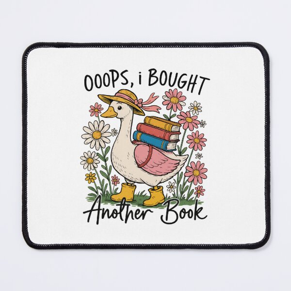 Item preview, Oops I Bought Another Book Funny Reader Quote designed and sold by CleanDecor.