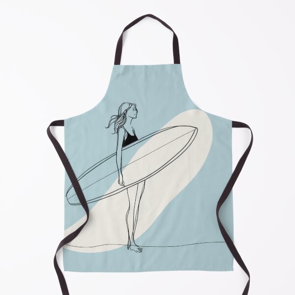 Item preview, Surfer stands with board by ocean designed and sold by anytka.